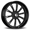RC Components 17x4 Hammer Front Wheel Black
