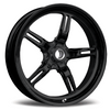 RC Components 17x4 Fusion Front Wheel Black