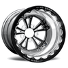 RC Components 15x8.5 Torx Rear Wheel Single Beadlock Polished Rim