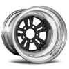 RC Components 15x10 Fusion Non-Beadlock Rear Wheel Polished Rim