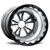 RC Components 15x13 Torx Rear Wheel Double Beadlock Polished Rim