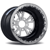 RC Components 15x14 Torx Rear Wheel Double Beadlock Black Rim
