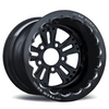 RC Components 16x16 Fusion Rear Wheel Double Beadlock Black Rim