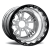 RC Components 16x16 Torx Single Beadlock Rear Wheel Polished Rim