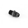 Nitrous Outlet 3/8 NPT x 8 AN Straight Black 00-01161
