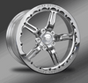RC Components 15x10 Street Fighter Fusion Wheel Single Beadlock Polished Finish