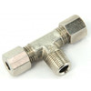 Nitrous Outlet 1/8" NPT x 3/16" Compression x 3/16" Compression Branch Tee 00-01468-B
