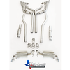 Texas Speed Complete Exhaust System 2" Headers & Catted X-Pipe (2010-2015 Camaro) 25-TSPG5304C-200-CAT