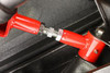 BMR Upper Control Arms - DOM - On-Car Adjustable - Polyurethane Bushings - Red (1968 - 1972 A-Body) UTCA046R
