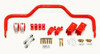 BMR Xtreme Rear Anti-Roll Bar Kit Solid 1.375"/3.25" Axles Red (64-72 A-Body) XSB007R