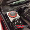 Watson Racing Intercooler Ice Tank Wrinkle Black (2015-2023 Mustang)