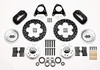 Wilwood Forged Dynalite Front Drag Brake Kit Type III Ano Drilled (84-93 Mustang) 140-4503-BD