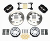 Wilwood Dynapro Radial Front Drag Brake Kit 11.75" Black Anodize (93-02 Camaro) 140-10787