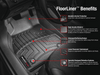 WeatherTech Front FloorLiners Pair Grey (12+ Dodge Ram) 464781