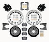 Wilwood Combination Parking Brake Caliper Rear Brake Kit 12.88" Drilled & Slotted (05-14 Mustang) 140-10159-D