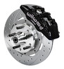 Wilwood Forged Dynapro 6 Big Brake Front Brake Kit Hub 12.19" Drilled & Slotted Zinc (67-69 Camaro) 140-10510-Z