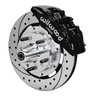 Wilwood Forged Dynapro 6 Big Brake Front Brake Kit Hub 12.19" Drilled & Slotted (74-78 Mustang II) 140-10742-D