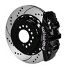 Wilwood AERO4 Big Brake Rear Parking Brake Kit 14" Drilled & Slotted (05-14 Mustang) 140-10950-D