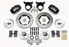 Wilwood Forged Dynalite Pro Series Front Brake Kit 11" Drilled & Slotted (84-93 Mustang) 140-11018-D