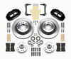 Wilwood Forged Narrow Superlite 6R Big Brake Front Brake Kit w/Hub & 1PC Rotor 12.88" Slotted (70-78 Camaro) 140-12278