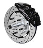 Wilwood Forged Dynapro 6 Big Brake Front Brake Kit Hub 12.19" Drilled & Slotted (70-73 Mustang) 140-12945-D