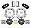 Wilwood Aero6 15" Big Brake Front Brake Kit Slotted (2015 - 2023 Mustang) 140-13887