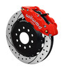 Wilwood Forged Narrow Superlite 6R Big Brake Front Brake Kit Hat 14" Drilled & Slotted (93-02 Camaro) 140-9834-D