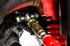 BMR Upper Control Arms - On-Car Adjustable - Rod Ends - Red (2016 - 2024 Camaro) UTCA063R