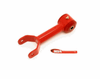 BMR Upper Control Arm - DOM - Non-Adjustable - Polyurethane Bushings - Red (2011 - 2014 Mustang / 2007 - 2014 Shelby GT500) UTCA030R