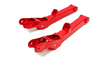 BMR Rear Lower Control Arms - Non-Adjustable - Polyurethane Bushings - Red (2010-2015 Camaro) TCA028R