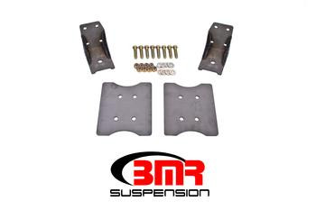 BMR Torque Box Reinforcement Plate Kit - Lower - Bare (1979 - 2004 Mustang) TBR003