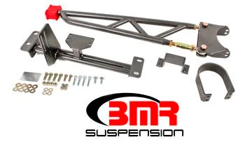 BMR Tunnel Mounted Torque Arm - Black (1993 - 2002 F-Body Stock Exhaust w/DSL) TA011H