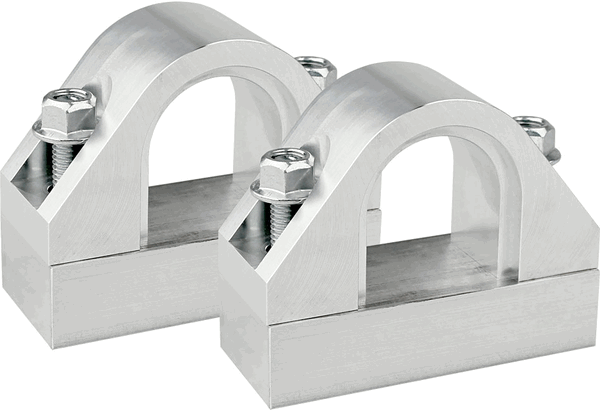 Steeda Front Swaybar Brackets LtWt (1987 - 1993 Mustang) 555-8112