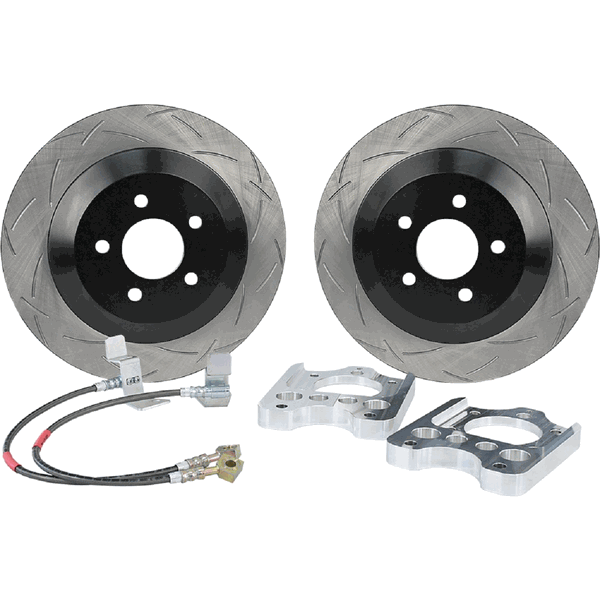 Steeda 13" Rear Brake Upgrade Kit (2005 - 2014 Mustang) 555-6009