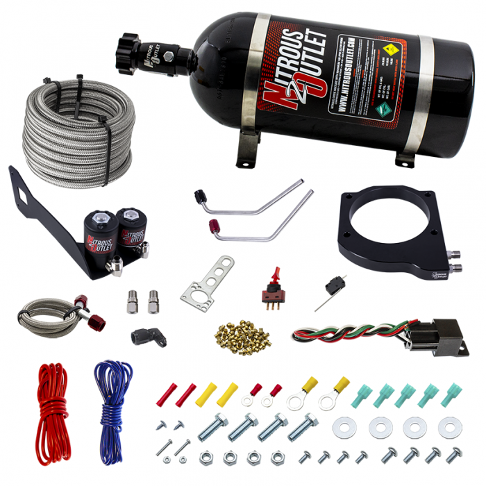 Nitrous Outlet FAST LSXRT 102mm Plate System for Aftermarket Fuel Rails (1999-2002 GM Truck) 00-10180-AFR