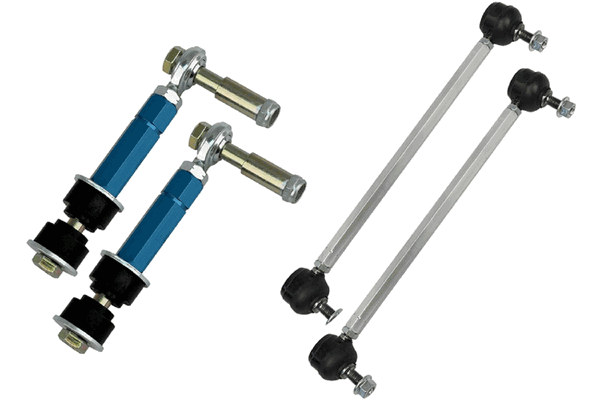 Steeda Front & Rear Adjustable Sway Bar Endlinks Package (2013 - 2018 Focus ST) 555-2175