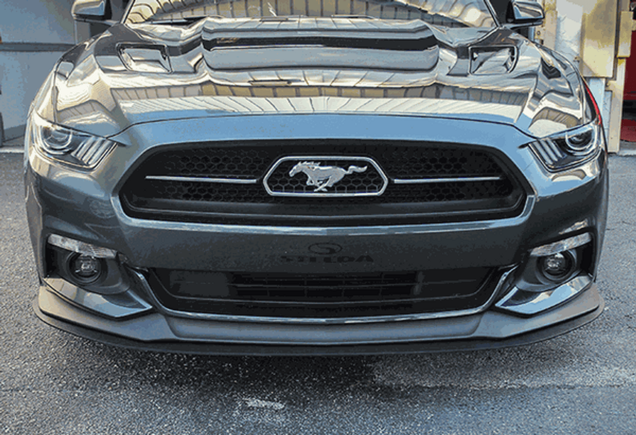Steeda Front Splitter Street (2015 - 2017 GT w/PP) 283-S550-GT-PP