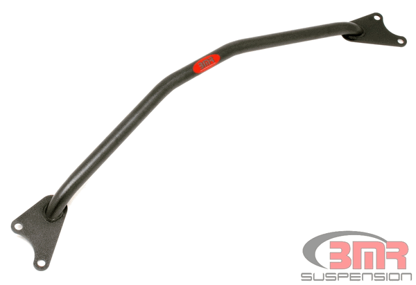 BMR Strut Tower Brace - Black (2005 - 2010 Mustang V6) STB010H