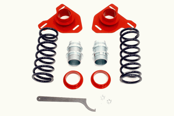 BMR Coil-Over Conversion Kit - Front - Red (1982 - 1992 F-Body) SP008R