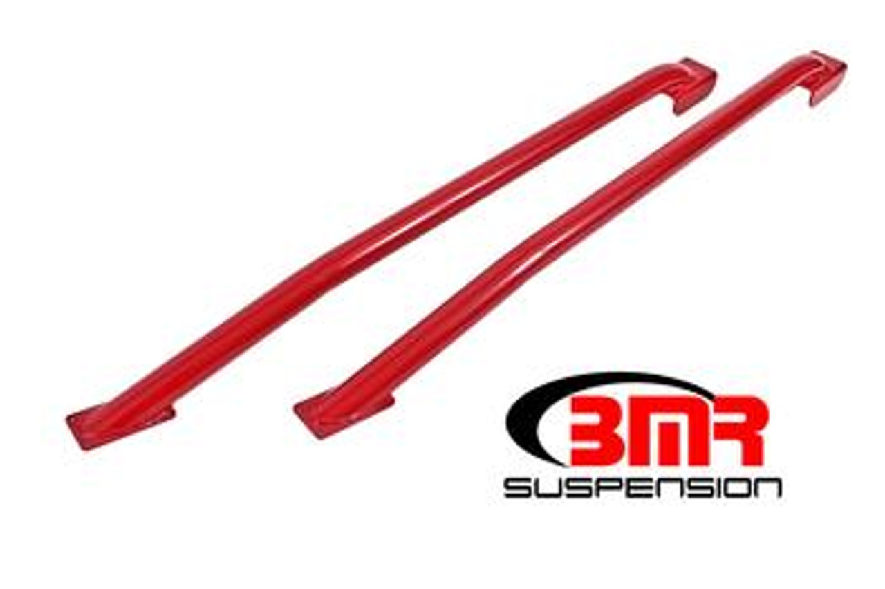 BMR Subframe Connectors Weld-on Tubular Red (79-04 Mustang) SFC024R