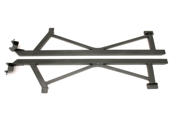 BMR Subframe Connectors - Weld-On - Boxed - Black (2005 - 2014 Mustang / 2007 - 2014 Shelby GT500) SFC011H