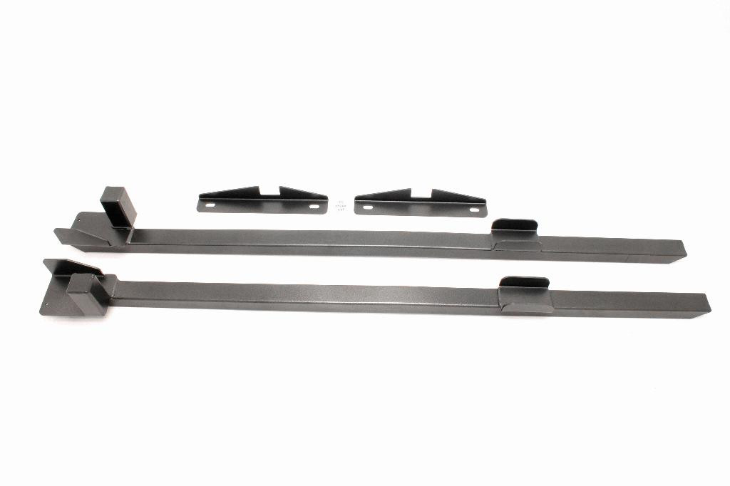 BMR Subframe Connectors - Weld-On - Boxed - Black (1979 - 2004 Mustang) SFC010H