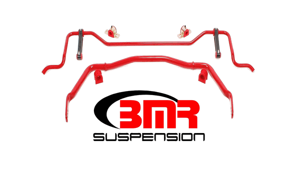 BMR Sway Bar Package - Red (2005 - 2014 Mustang / 2007 - 2010 Shelby GT500) SBP010R