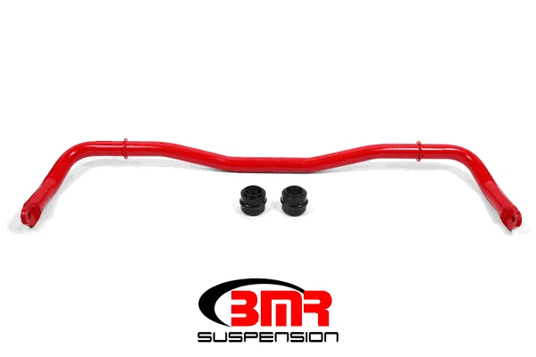 BMR Sway Bar Kit - Front - Hollow - 35mm - Non-Adjustable - Red (2008 - 2023 Challenger / 2006 - 2023 Charger) SB111R