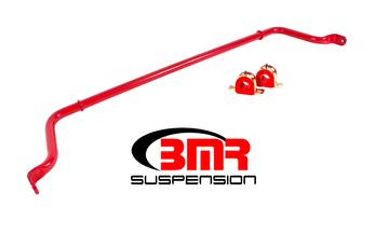 BMR Sway Bar Kit w/Bushings Rear Hollow Non-Adj Red (2016+ Camaro) SB051R