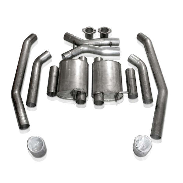 Stainless Works 3" Turbo Chambered Exhaust System w/X-Pipe (05-06 GTO) 05GTOCTMCB