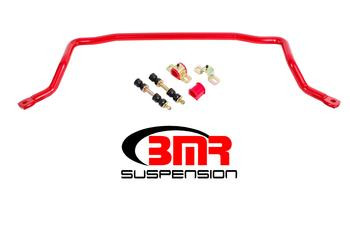 BMR Sway Bar Kit w/Bushings - Front - Solid - 1.25" - Non-Adjustable - Red (1978 - 1987 G-Body) SB020R