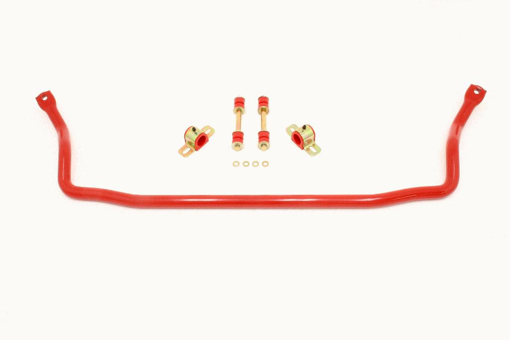 BMR Sway Bar Kit - Front - Solid 1.25" - Red (1964 - 1972 A-Body / 1970 - 1981 F-Body) SB008R