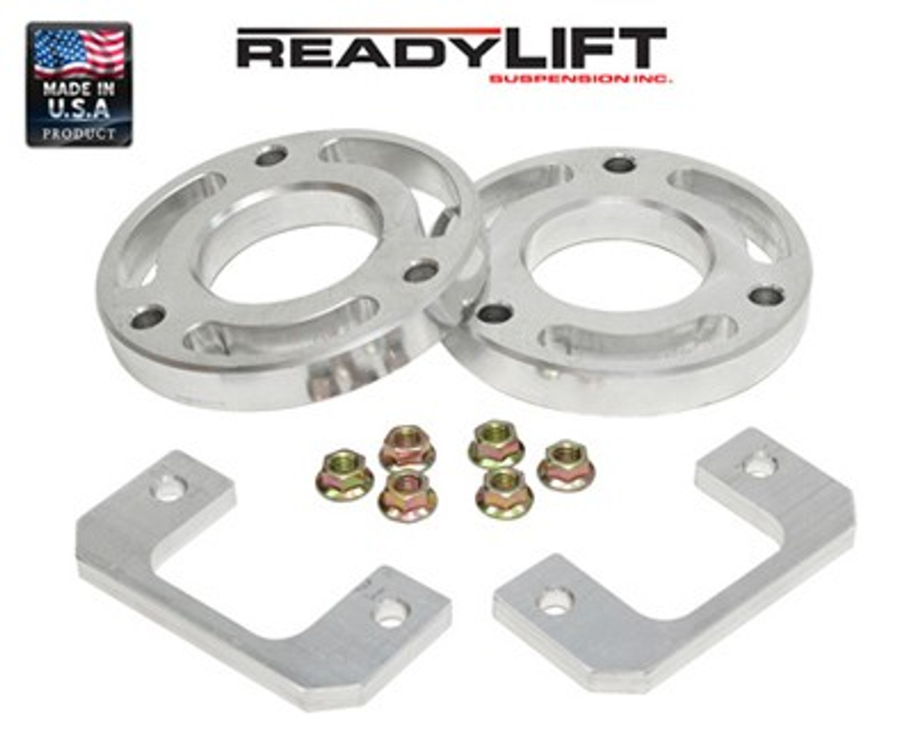 ReadyLift 2.25" Front Strut Spacer Leveling Kit (07-17 GM/Chevy 1500) 66-3085