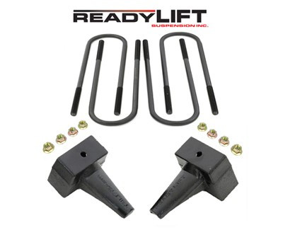 ReadyLift 5.0" Tall OEM Style Rear Lift Block Kit (99-10 F-250/350 1pc Driveshaft) 66-2195